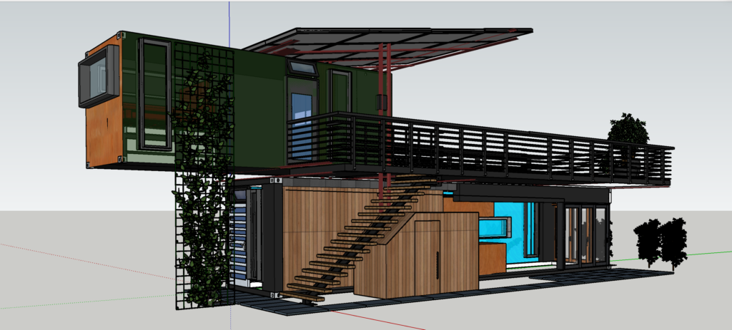 ECO480 Stacked ~ Ether Home | Eco Modular Design | Build